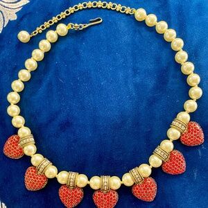 Heidi Daus “Hearts from the Heart’” Beaded Necklace